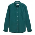 TOM TAILOR - Chemise en velours - verte