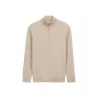 TOM TAILOR - Pull col camionneur - beige