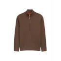 TOM TAILOR - Veste zippée - marron