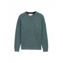 TOM TAILOR - Pull col rond - vert