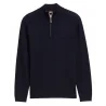 TOM TAILOR - Pull col camionneur - marine