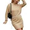 NOTA BENE - Robe pull - beige NB-0994