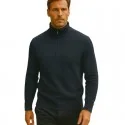 BILL TORNADE - Pull demi zip - marine