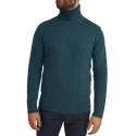 BILL TORNADE - Pull col roulé - bleu