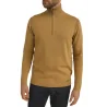 BILL TORNADE - Pull demi zip - beige
