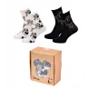 DISNEY - Pack de 2 chaussettes MINNIE - blanche et noire
