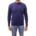 BILL TORNADE - Pull col rond - marine