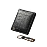 BILL TORNADE - Coffret porte feuille + porte clé - noir