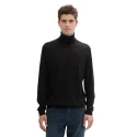 TOM TAILOR - Pull col roulé - noir