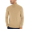BEN SHERMAN - Pull col roulé - beige