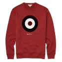 BEN SHERMAN - Sweat col rond - rouge