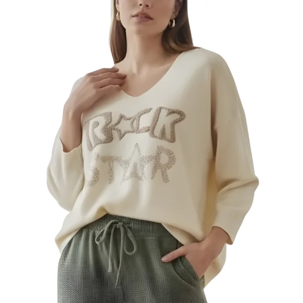 NOTA BENE - Pull décolleté...