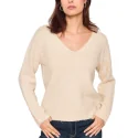 NOTA BENE - Pull décolleté en v - beige NB-1044