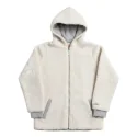 ROXY - Veste sherpa junior - blanche