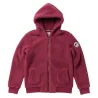 ROXY - Veste sherpa junior - bordeaux
