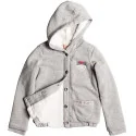 ROXY - Veste sherpa junior - grise