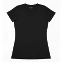 C17 - Tee-shirt col v - noir
