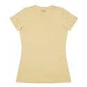 C17 - Tee-shirt col v - jaune pâle