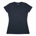 C17 - Tee-shirt col v - marine