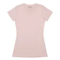 C17 - Tee-shirt col v - rose