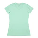 C17 - Tee-shirt col v - vert d'eau