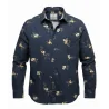 BEING HUMAN - Chemise manches longues - marine