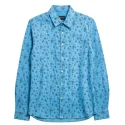 MASCARET - Chemise manches longues - turquoise