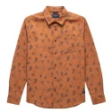 MASCARET - Chemise manches longues - terracotta