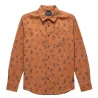 MASCARET - Chemise manches longues - terracotta