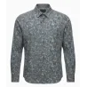 MASCARET - Chemise manches longues - verte