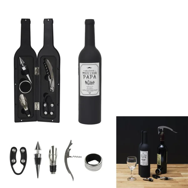 Coffret vin 5 accessoires