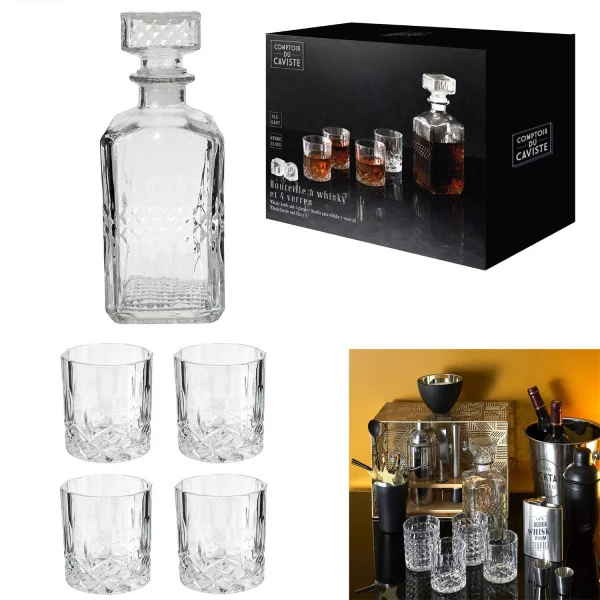 Coffret carafe à whisky et...