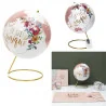 Globe terrestre déco girly
