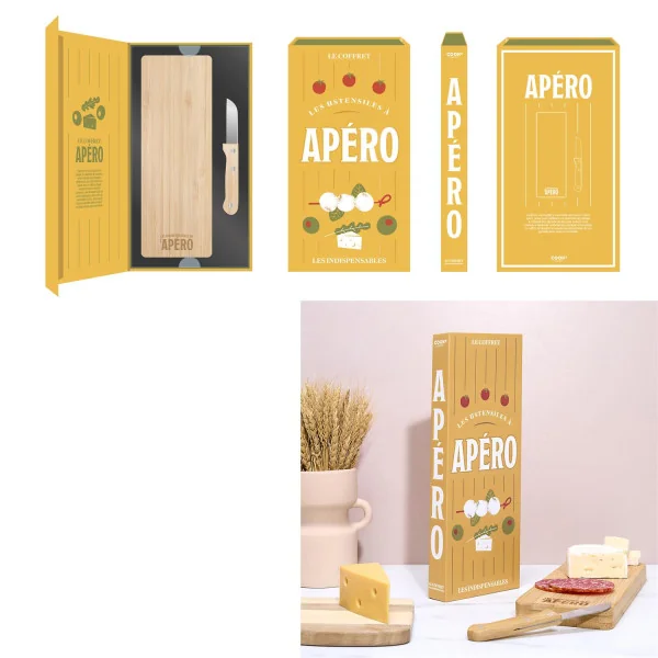 Coffret livre apéro
