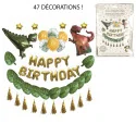 Ballon aluminium et baudruche dinosaure x33