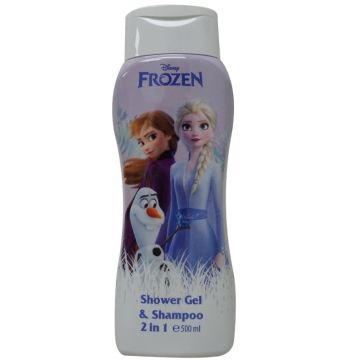 La reine des neiges - gel douche et shampoing 500ml