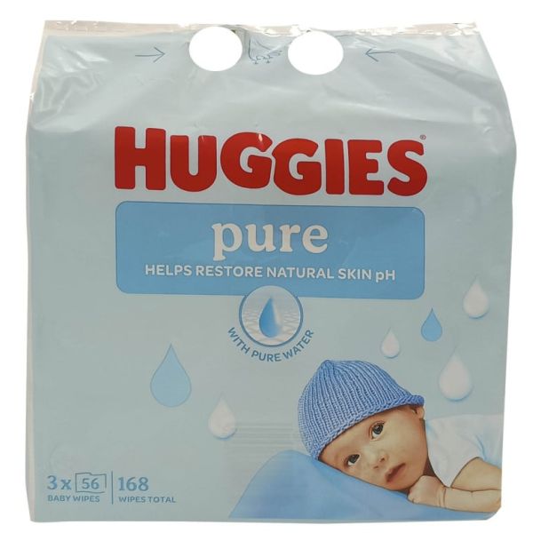 Huggies - Lingettes pour bébé 3X56