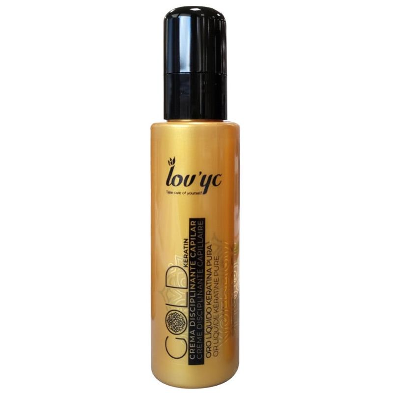 Lov’yc Gold - Crème disciplinante 100 ml. Kératine pure