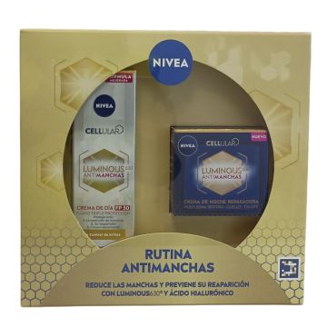 Nivea - Pack routine anti-taches crème de nuit + crème de jour.