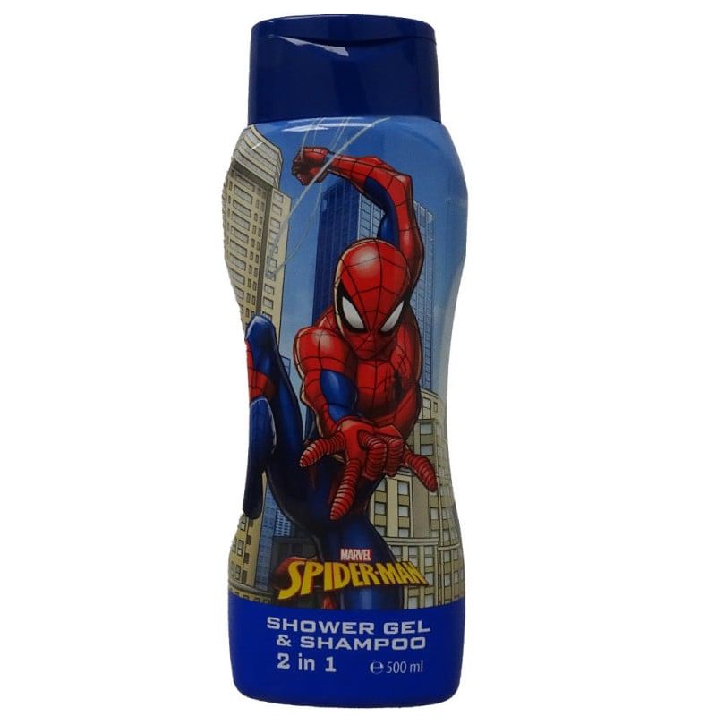 Spiderman - Gel douche et shampoing 500ml