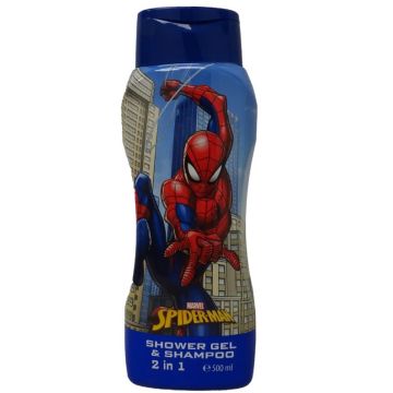 Spiderman - Gel douche et shampoing 500ml