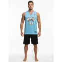 MEMPHIS - Maillot Basket - ciel