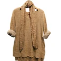 NOTA BENE - Pull mohair - camel NB-1137