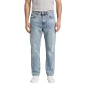 LEO GUTTI - Jean baggy - bleu clair