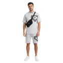 ICON - Ensemble short et tee shirt TX1110-3 - gris