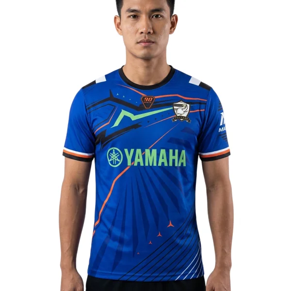 YAMAHA - Maillot - bleu