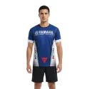 YAMAHA - Maillot - bleu et blanc