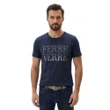 FERRE - Tee Shirt Ferrando - marine