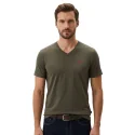 FERRE - Tee Shirt Peach - kaki