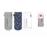 QUIKSILVER - Lot de 3 paires de chaussette - tricolore